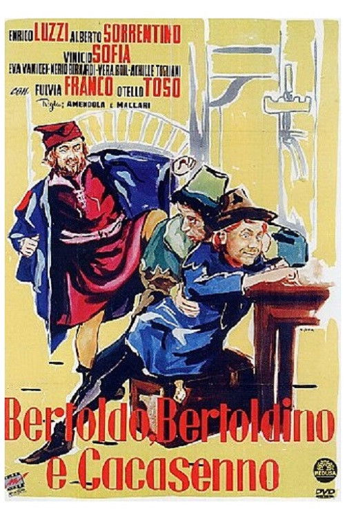 Bertoldo, Bertoldino and Cacasenno (1954) poster