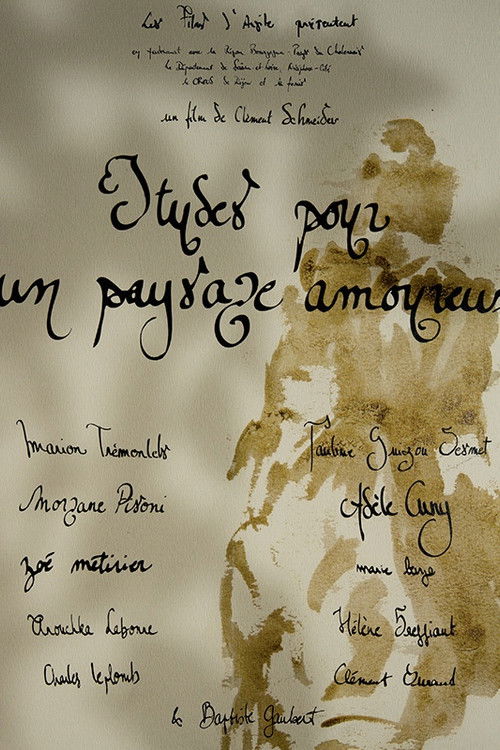 Etudes pour un paysage amoureux (2013) poster