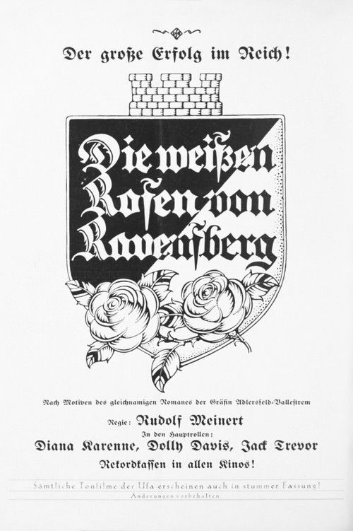 Die weißen Rosen von Ravensberg (1929) poster