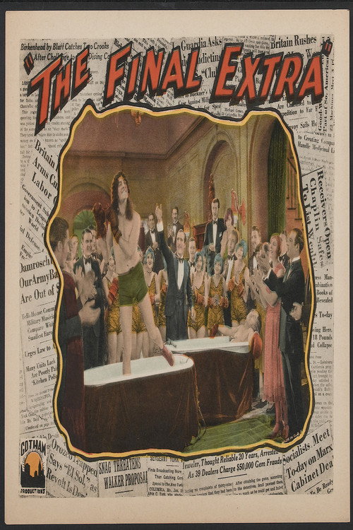 The Final Extra (1927) poster