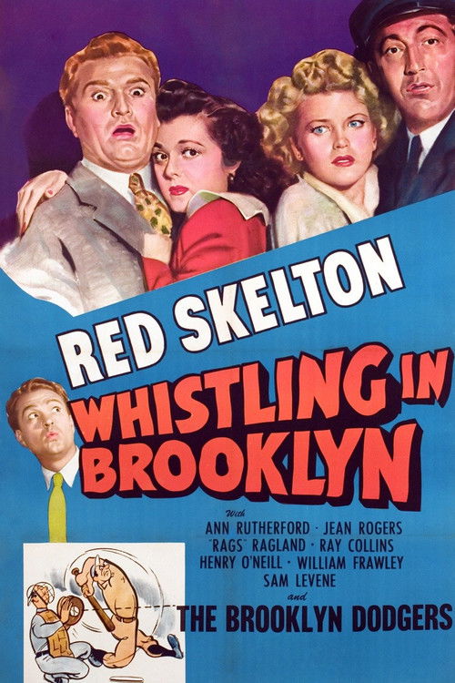 Whistling in Brooklyn (1943) poster