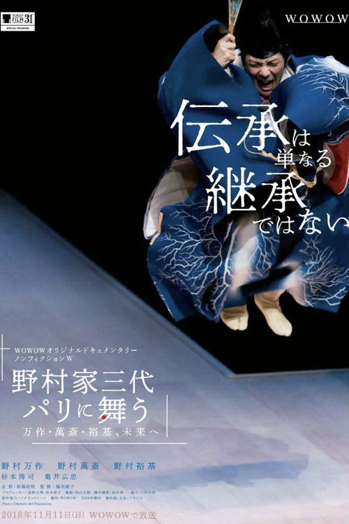 The Three Generations of the Nomura Kyogen Family (2018) poster