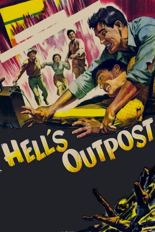 Hell's Outpost (1954) poster