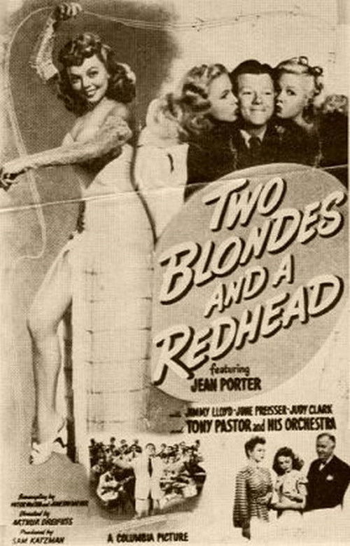 Two Blondes and a Redhead (1947) poster