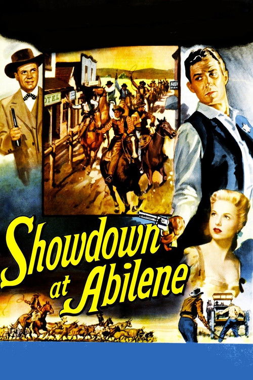 Showdown at Abilene (1956) poster
