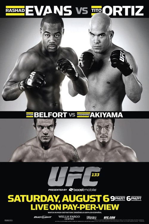UFC 133: Evans vs. Ortiz (2011) poster