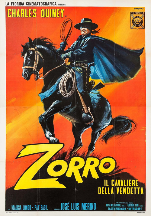 Zorro, Rider of Vengeance (1971) poster