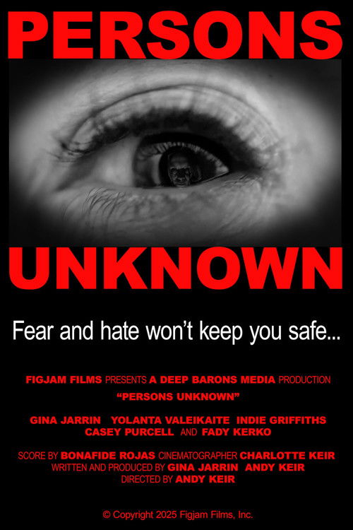 Persons Unknown (2025) poster