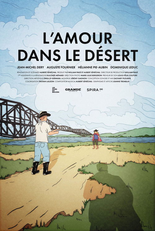L'amour dans le désert (2024) poster