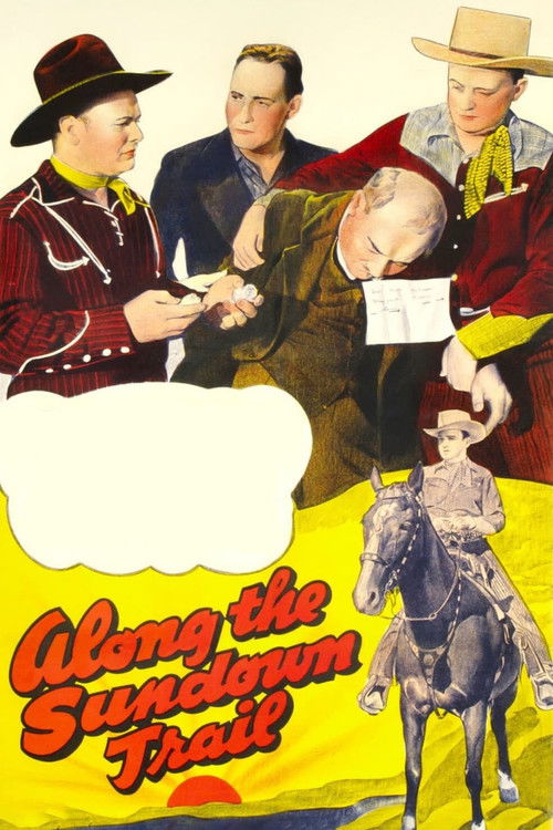 Along the Sundown Trail (1942) poster