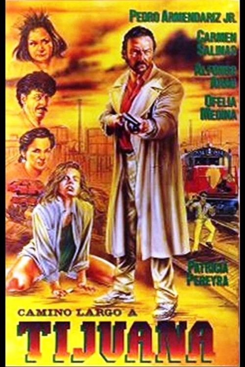 Camino largo a Tijuana (1991) poster