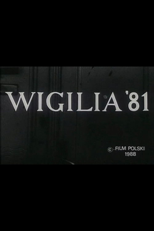 Wigilia '81 (1988) poster