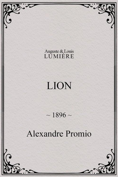 Lion (1896) poster