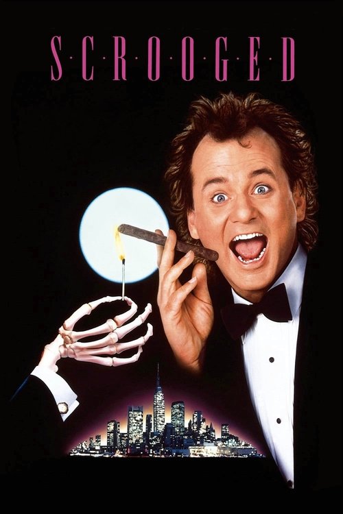 Scrooged (1988) poster