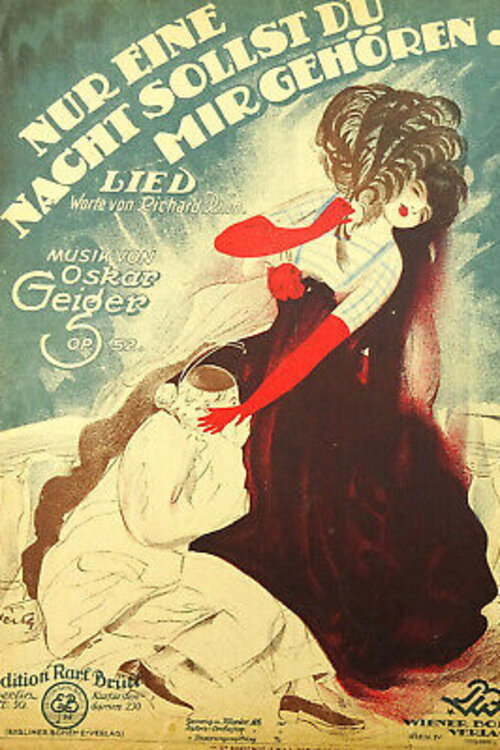 Nur eine Nacht (1922) poster