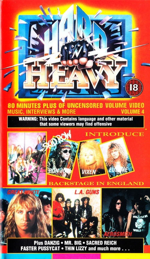 Hard 'N Heavy Volume 4 (1989) poster