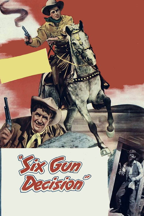 Six Gun Decision (1953) poster