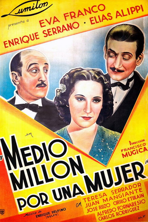 Medio millón por una mujer (1940) poster