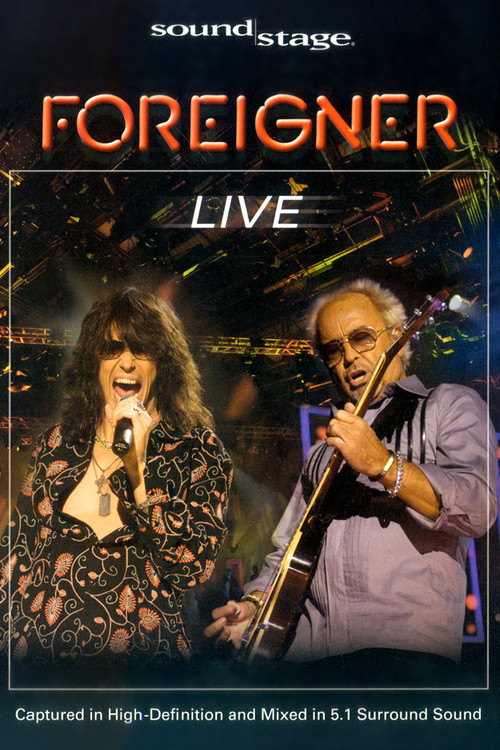 Foreigner: Live (2008) poster