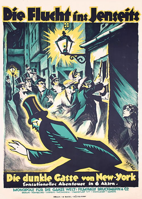 Die Flucht ins Jenseits oder: Die dunkle Gasse von New York (1921) poster