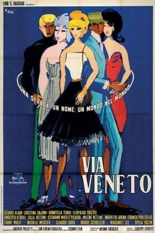 Via Veneto (1964) poster