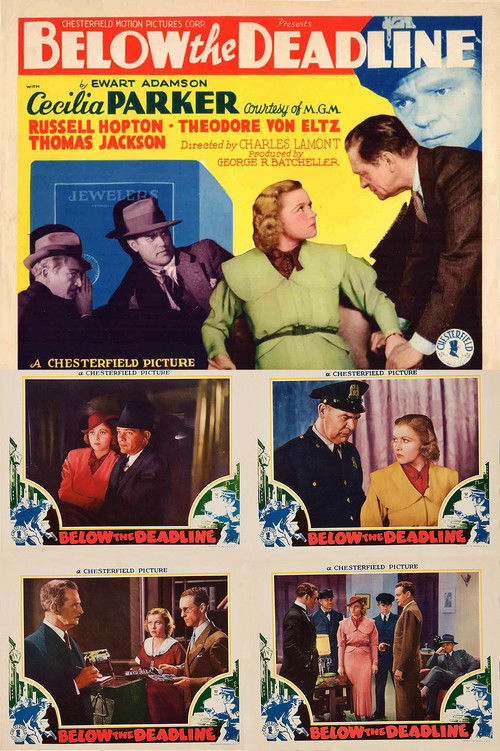 Below the Deadline (1936) poster