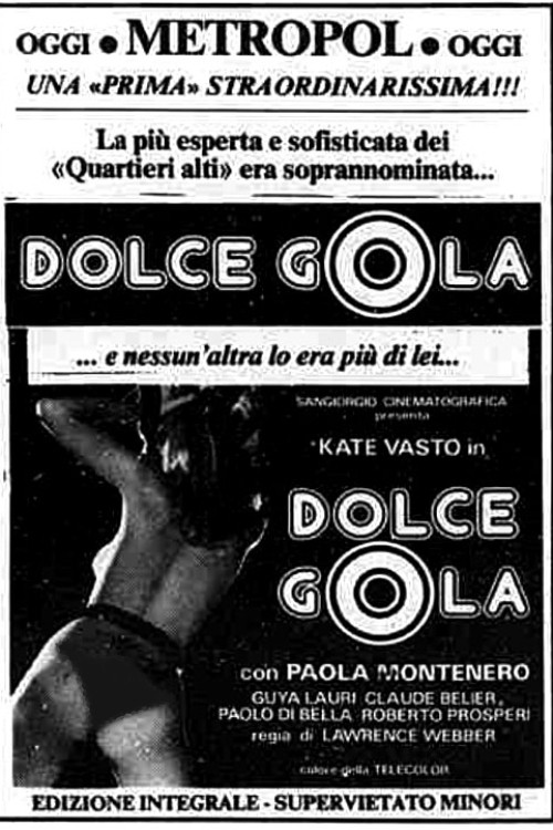Dolce gola (1981) poster