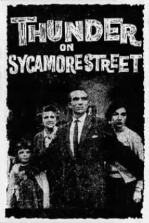Thunder on Sycamore Street (1957) poster