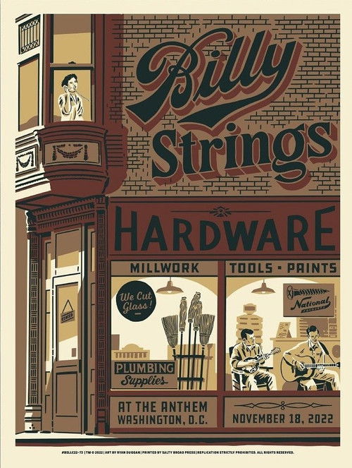 Billy Strings | 2022.11.18 — The Anthem - Washington, DC (2022) poster
