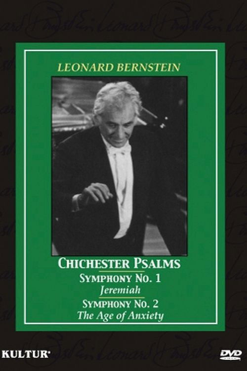Leonard Bernstein: Chichester Psalms Symphony No's 1 & 2 (1977) poster