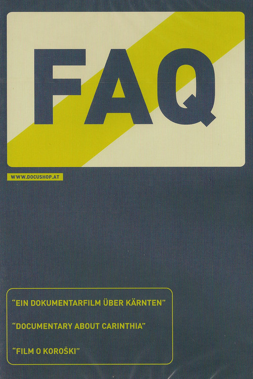 FAQ - Frequently Asked Questions (2005) poster