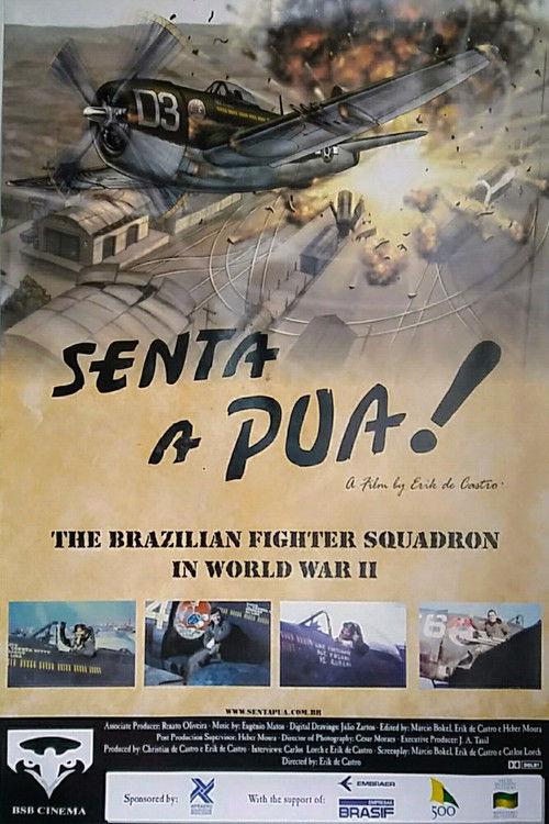 Hit Them Hard! The Brazilian Fighter Squadron in World War II (1999) poster