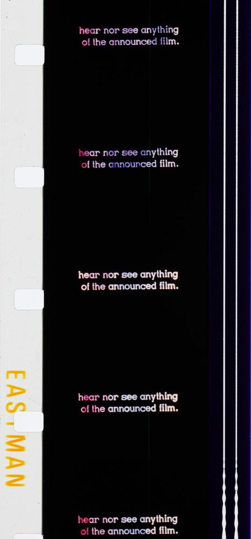 Six films infinitésimaux et supertemporels (1975) poster