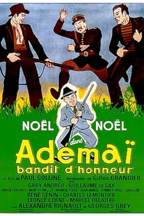 Adémaï bandit d'honneur (1943) poster