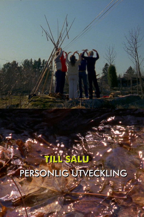 Till salu personlig utveckling (1981) poster
