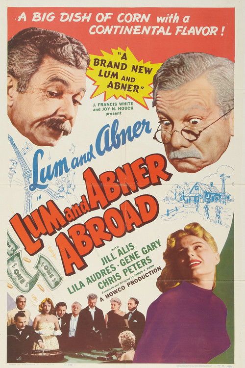 Lum and Abner Abroad (1956) poster