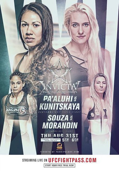 Invicta FC 25: Kunitskaya vs. Pa'aluhi (2017) poster