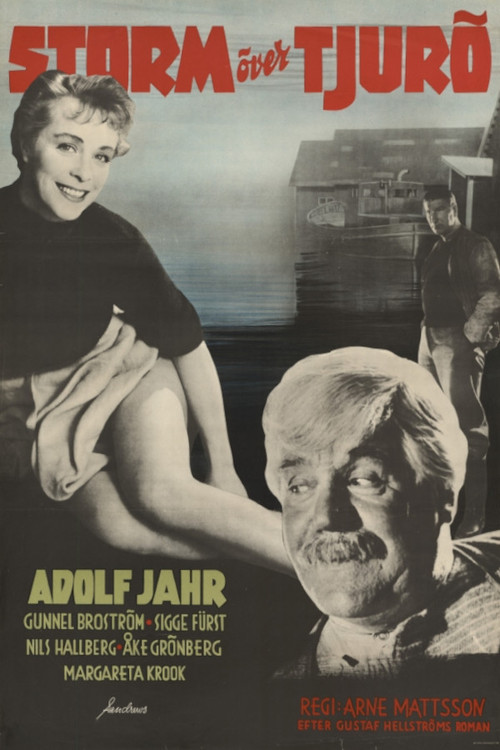 Storm over Tjurö (1954) poster