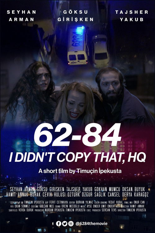 62-84, I Didn't Copy That, HQ (2020) poster