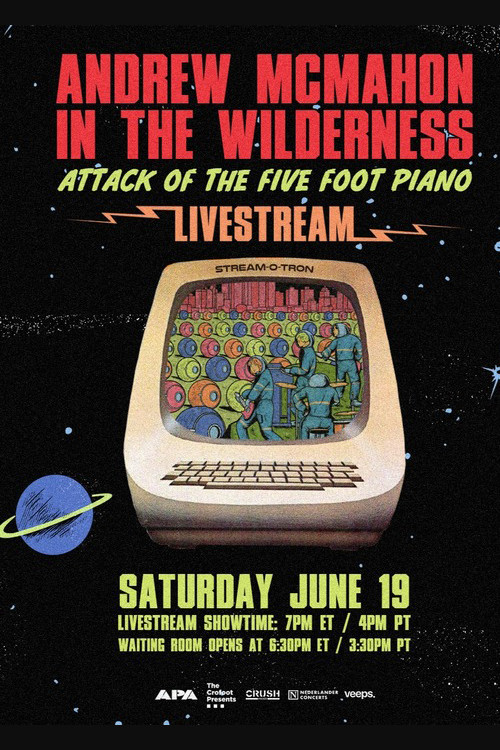 Andrew McMahon in the Wilderness - Attack of the Five Foot Piano (2021) poster