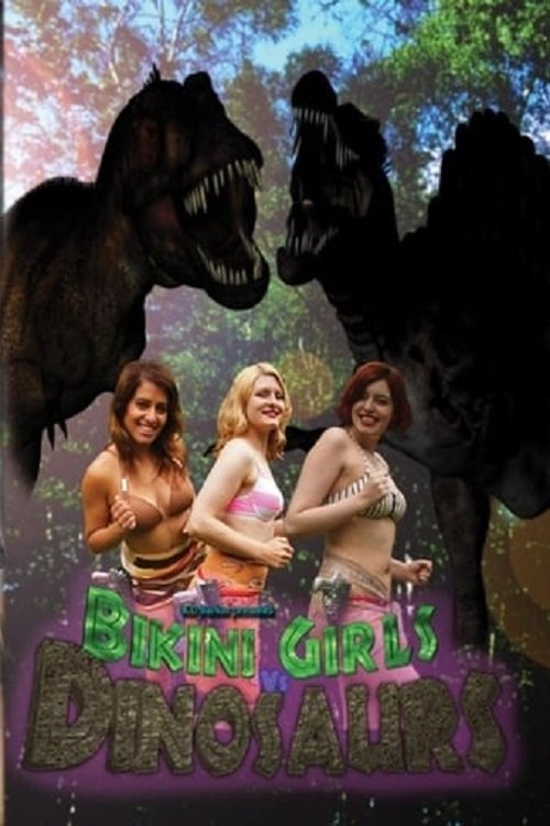 Bikini Girls vs Dinosaurs (2014) poster