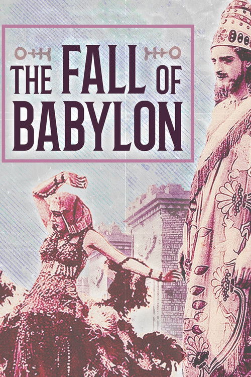The Fall of Babylon (1919) poster