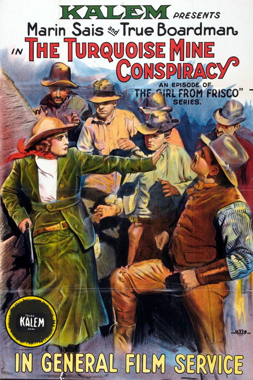 The Turquoise Mine Conspiracy (1916) poster
