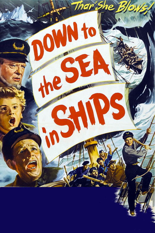 Down to the Sea in Ships (1949) poster