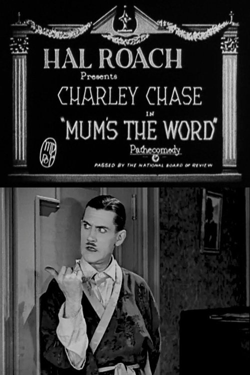 Mum's the Word (1926) poster