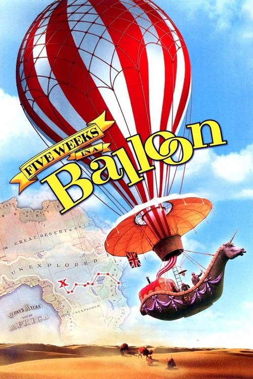 Five Weeks in a Balloon (1962) poster