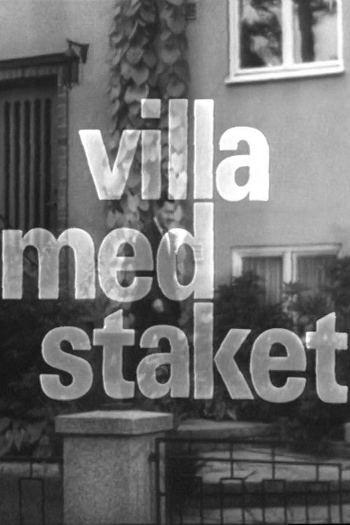 Villa med staket (1965) poster
