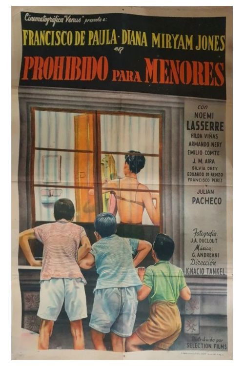 Prohibido para menores (1956) poster