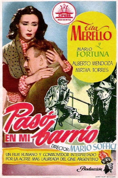 Pasó en mi barrio (1951) poster