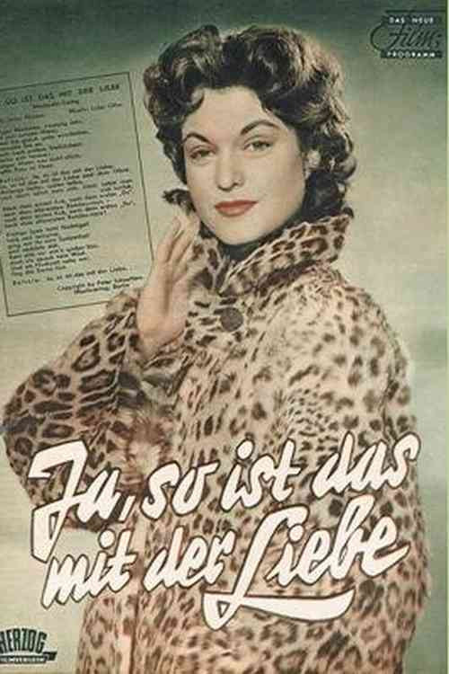 Ja, so ist das mit der Liebe (1955) poster